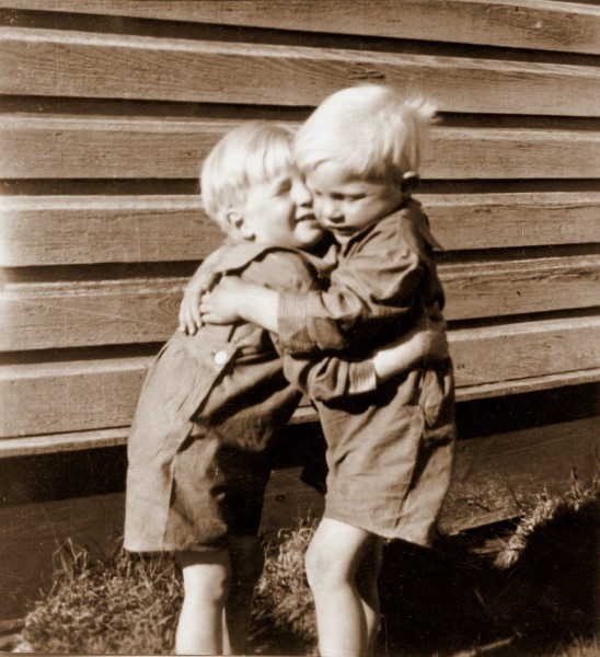 Marion and Marco, Easter 1922 Marion and Marco, Easter 1922